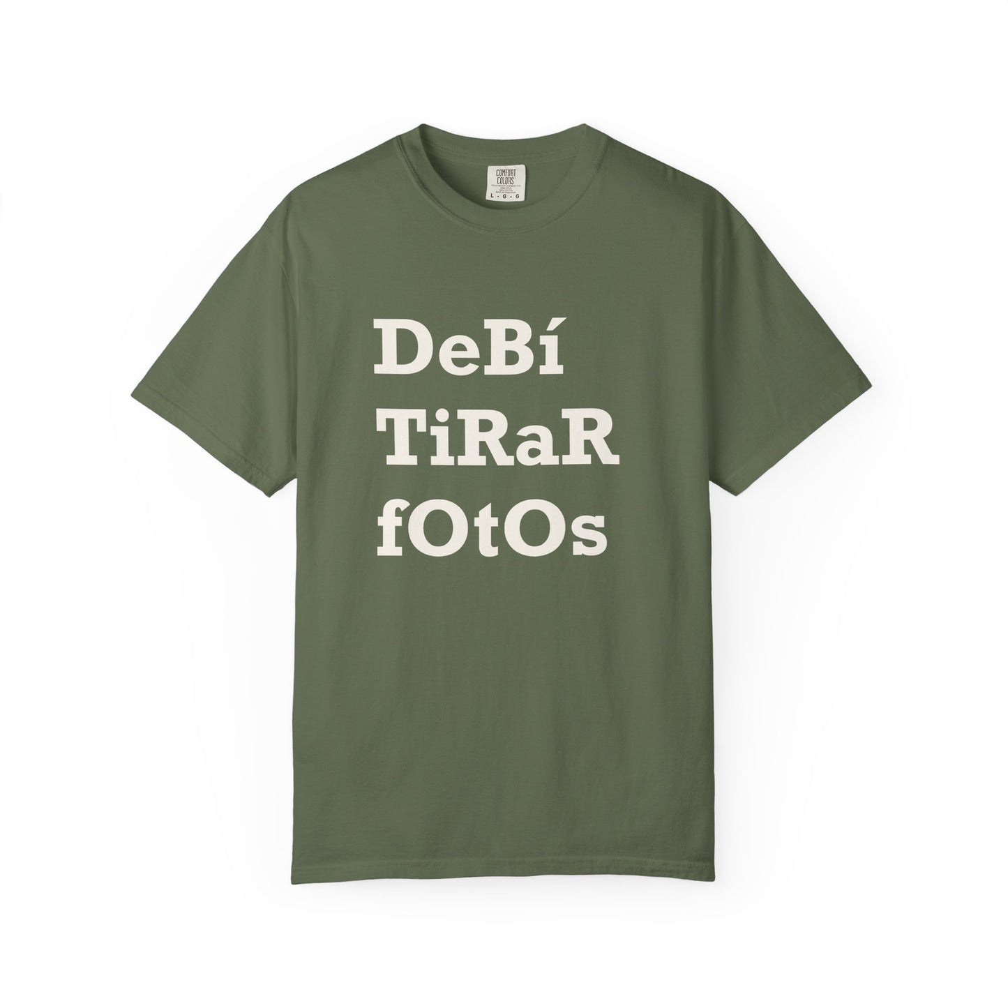 DeBí TiRaR fOtOs T-Shirt – Limited Edition Tee Inspired by Puerto Rico & Perreo Culture