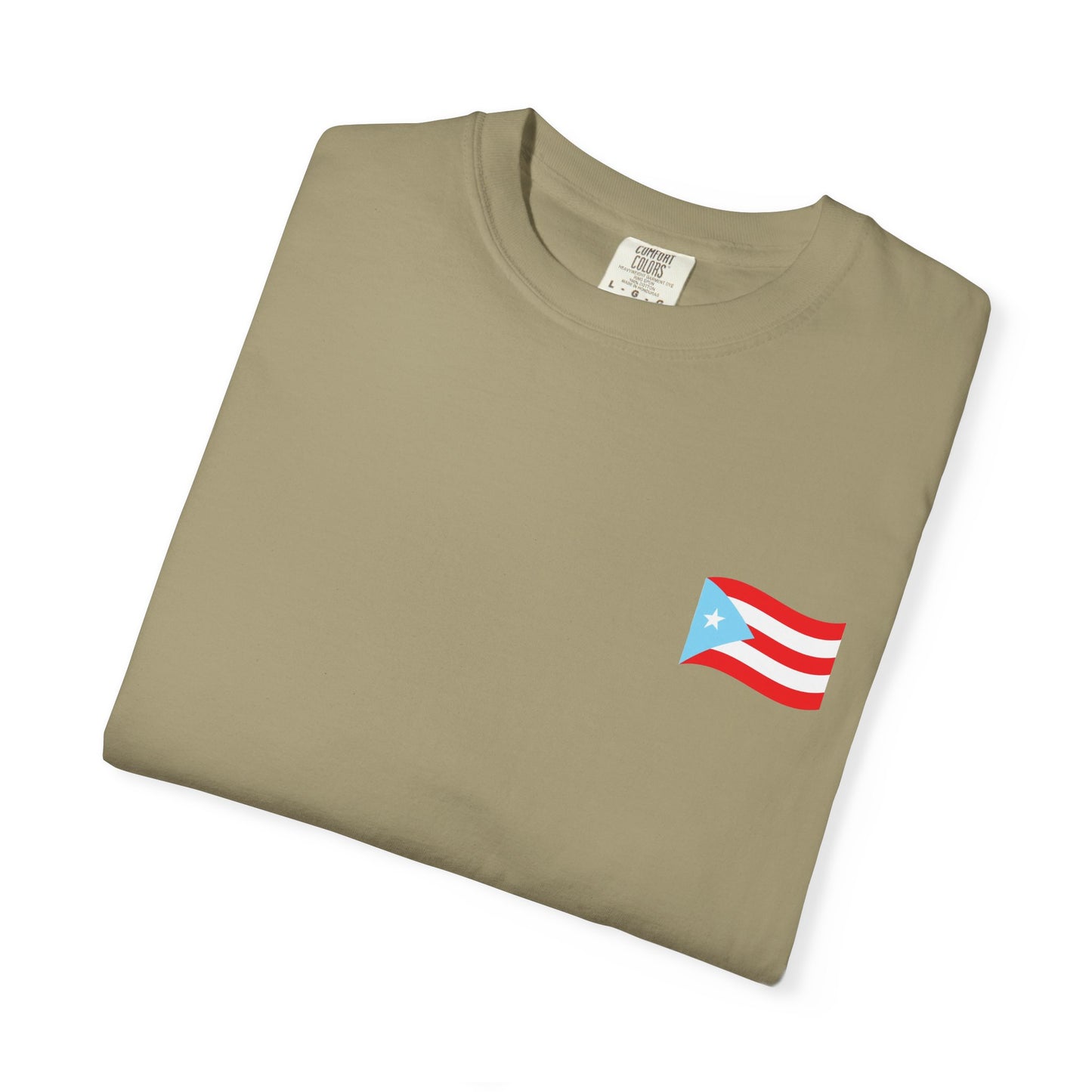 Boricua Pride T-Shirt | Unisex Garment-Dyed Tee, Puerto Rican Flag Shirt, Cultural Heritage Gift, Festival Wear, Casual Everyday Style