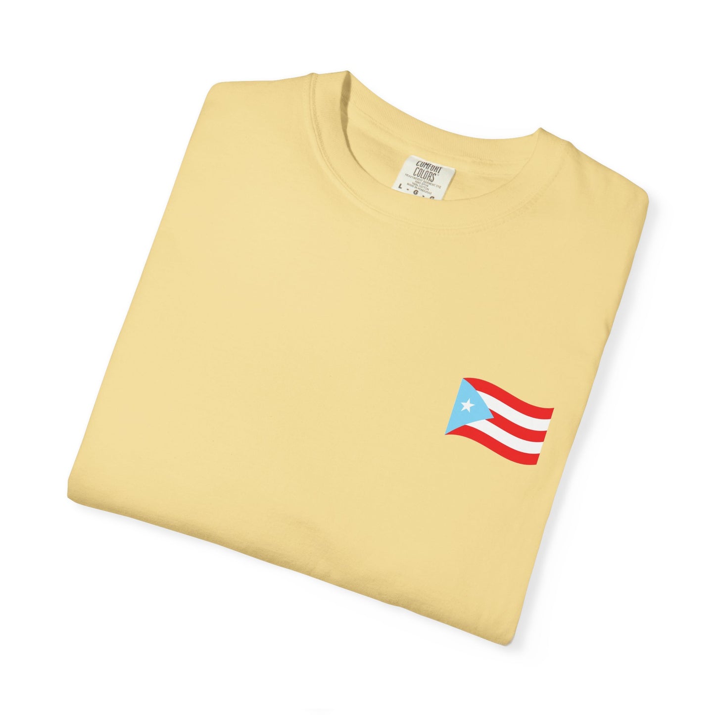 Boricua Pride T-Shirt | Unisex Garment-Dyed Tee, Puerto Rican Flag Shirt, Cultural Heritage Gift, Festival Wear, Casual Everyday Style