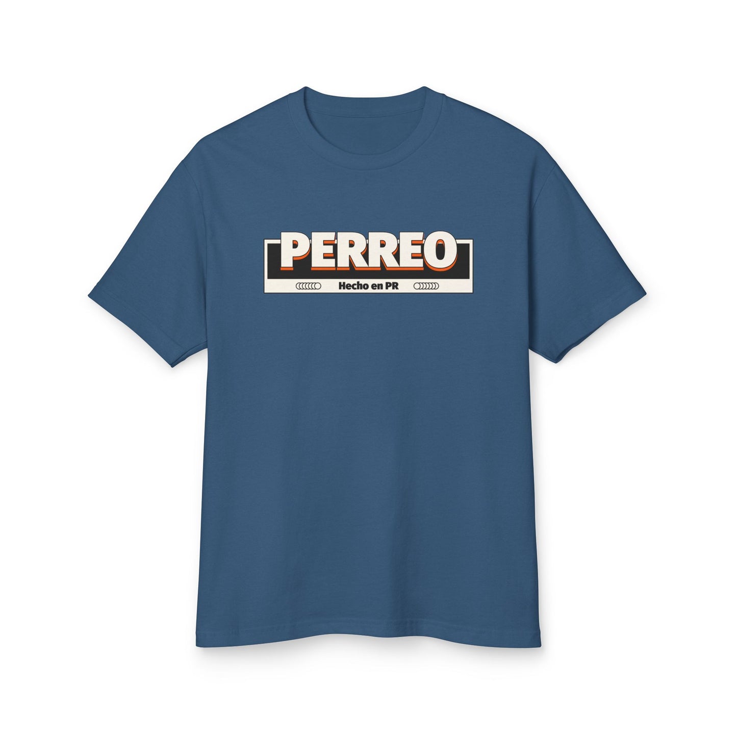 Retro Perreo T-Shirt – “Hecho en Puerto Rico” – Unisex Heavyweight Tee, Island Streetwear, Limited Drop