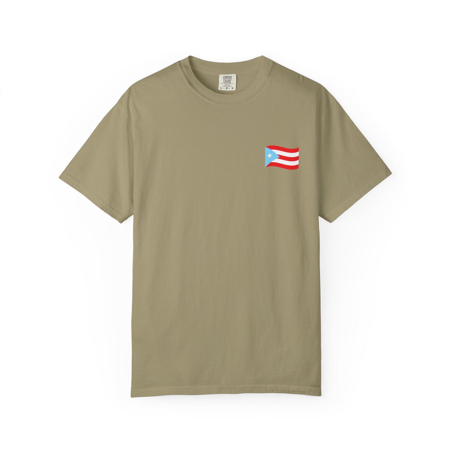 Boricua Pride T-Shirt | Unisex Garment-Dyed Tee, Puerto Rican Flag Shirt, Cultural Heritage Gift, Festival Wear, Casual Everyday Style
