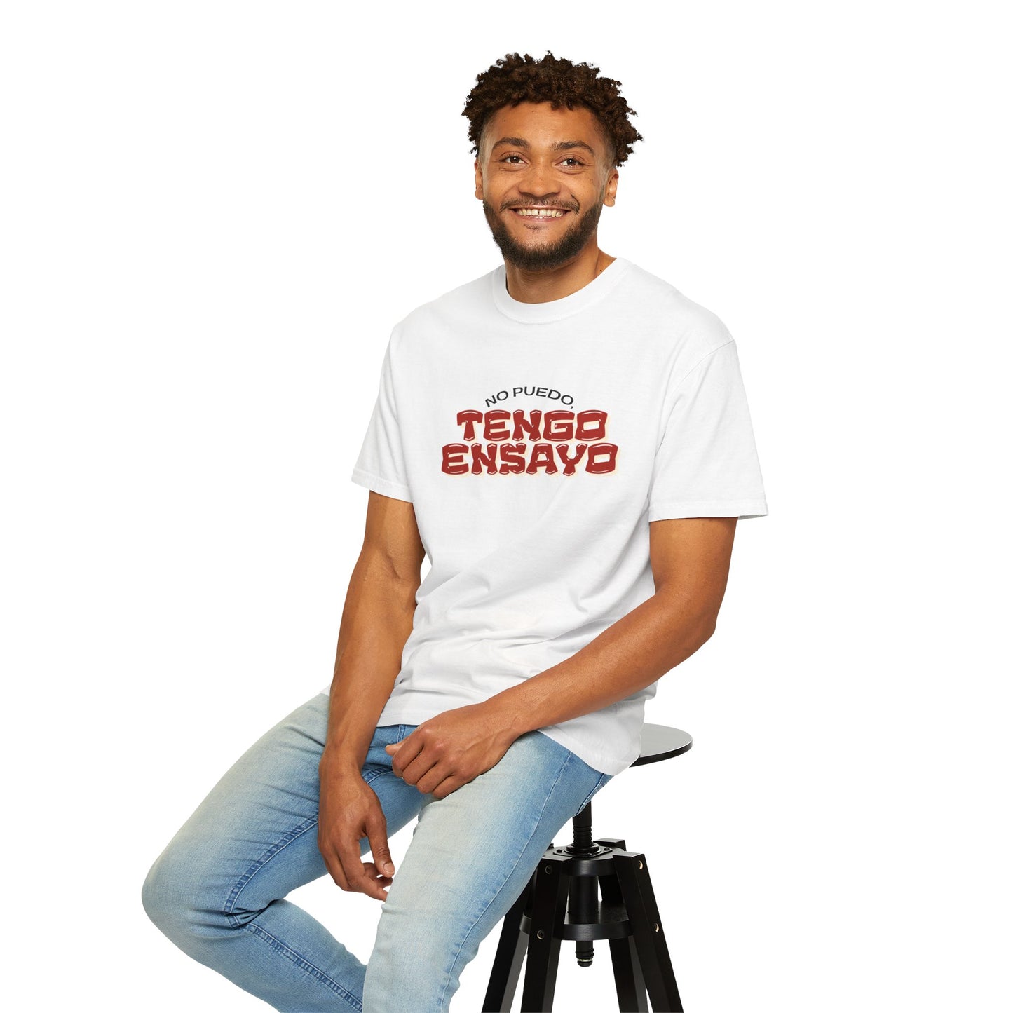 T-Shirt — 'No Puedo, Tengo Ensayo' Spanish Rehearsal Graphic Tee