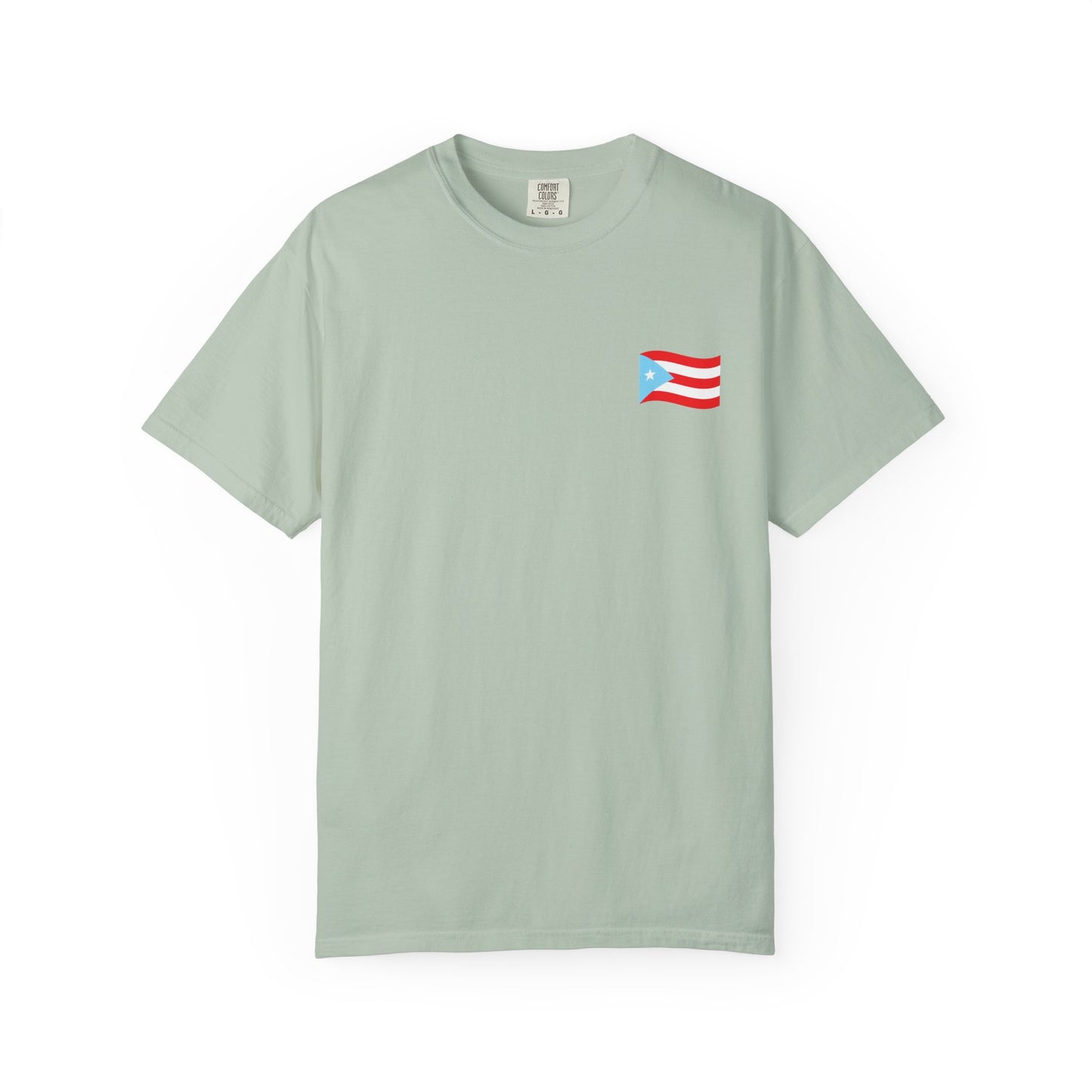 Boricua Pride T-Shirt | Unisex Garment-Dyed Tee, Puerto Rican Flag Shirt, Cultural Heritage Gift, Festival Wear, Casual Everyday Style