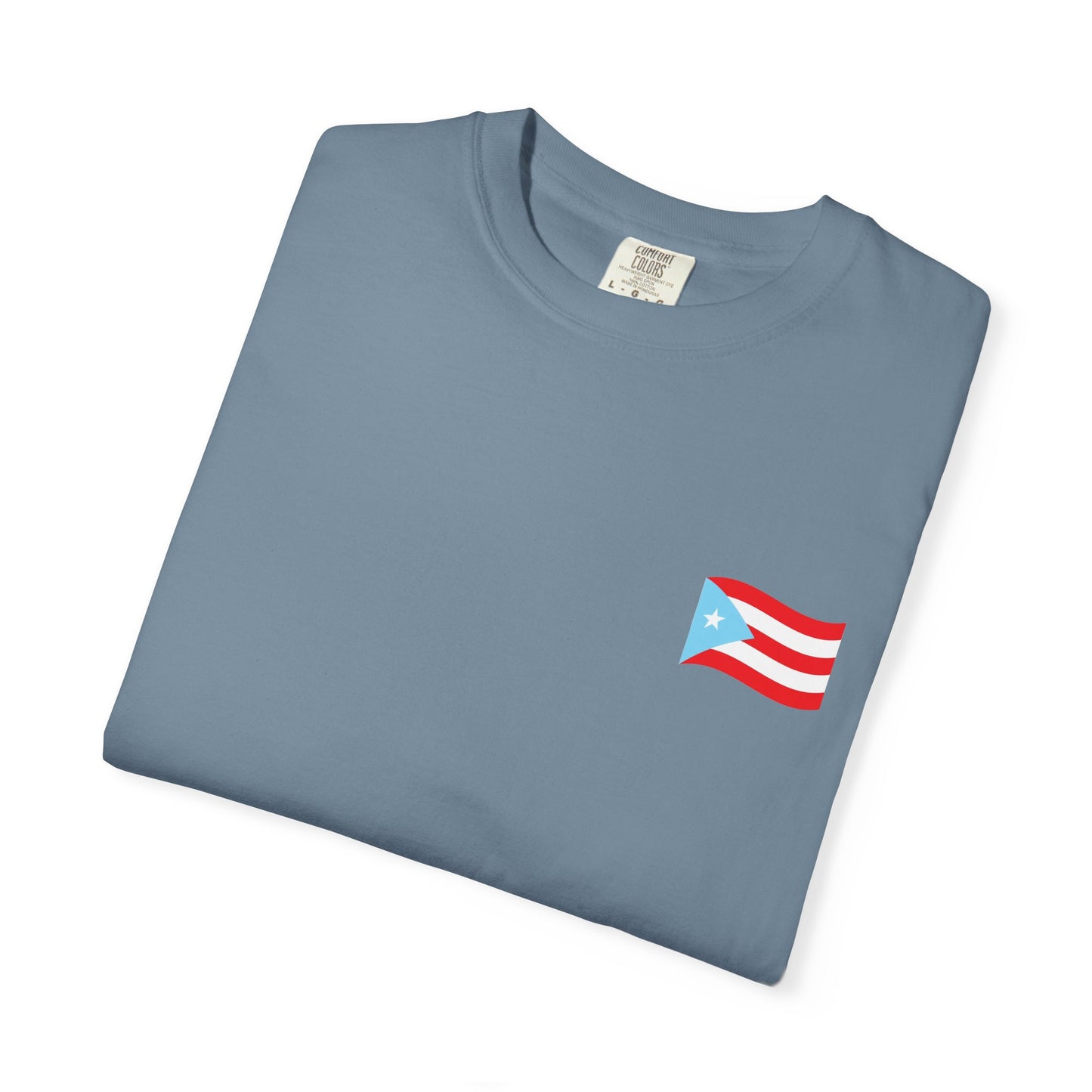 Boricua Pride T-Shirt | Unisex Garment-Dyed Tee, Puerto Rican Flag Shirt, Cultural Heritage Gift, Festival Wear, Casual Everyday Style