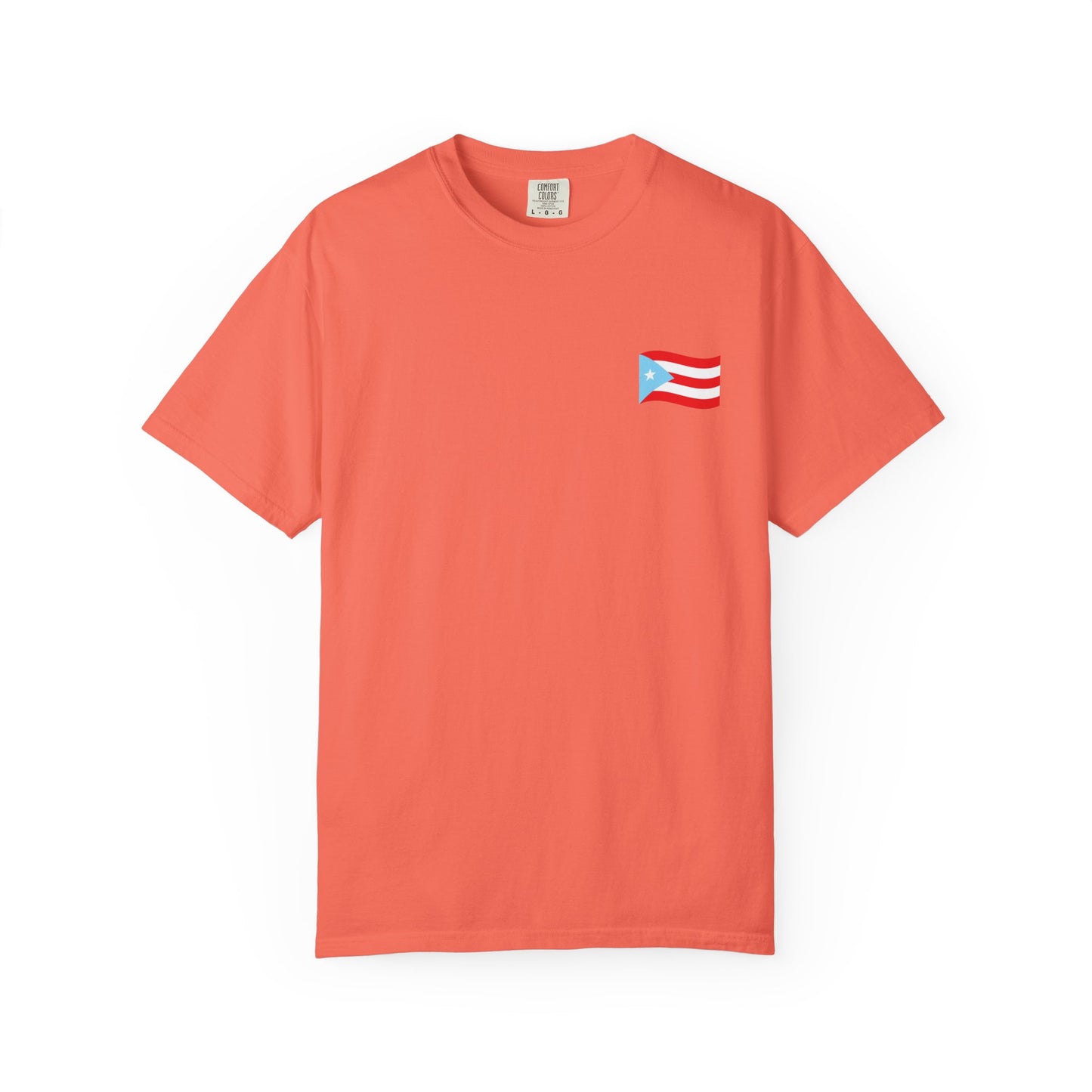 Boricua Pride T-Shirt | Unisex Garment-Dyed Tee, Puerto Rican Flag Shirt, Cultural Heritage Gift, Festival Wear, Casual Everyday Style