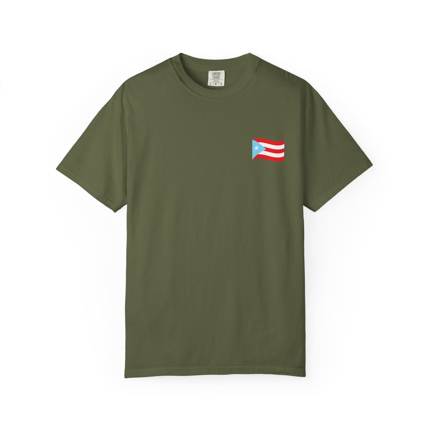 Boricua Pride T-Shirt | Unisex Garment-Dyed Tee, Puerto Rican Flag Shirt, Cultural Heritage Gift, Festival Wear, Casual Everyday Style