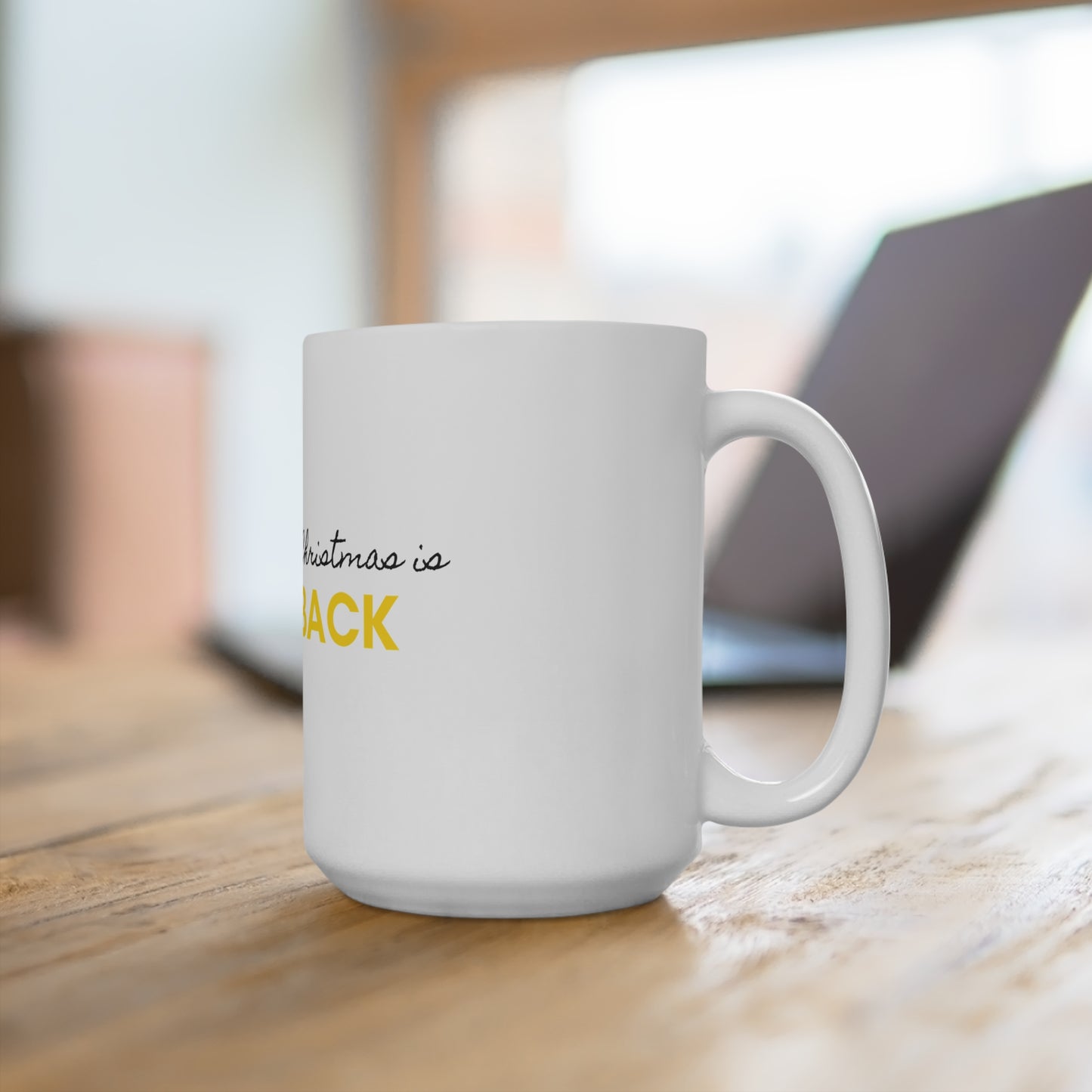 15oz Coffee Mug — “All I Want for Christmas Is A Callback” Funny Programmer / Developer Gift