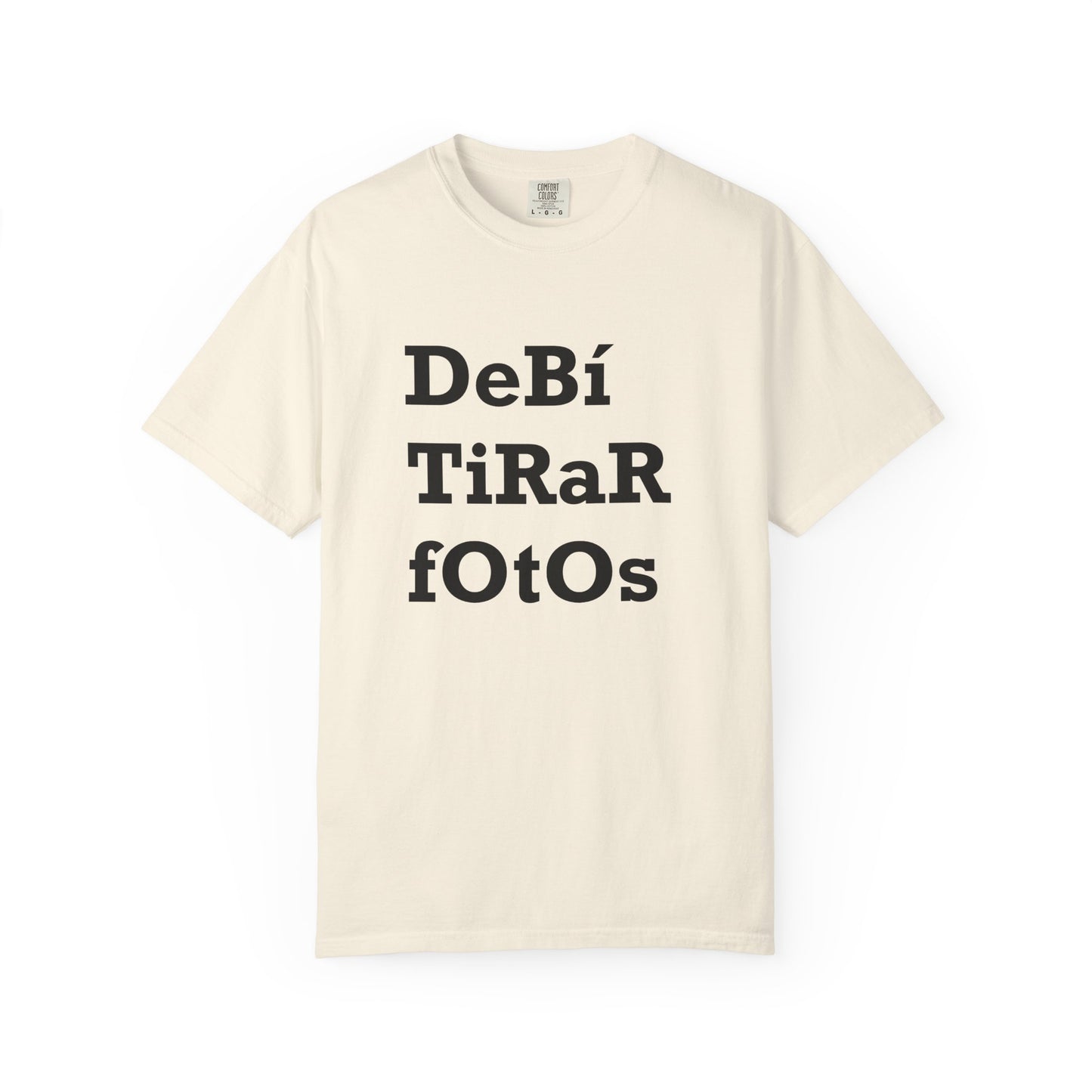 DeBí TiRaR fOtOs T-Shirt – Limited Edition Tee Inspired by Puerto Rico & Perreo Culture