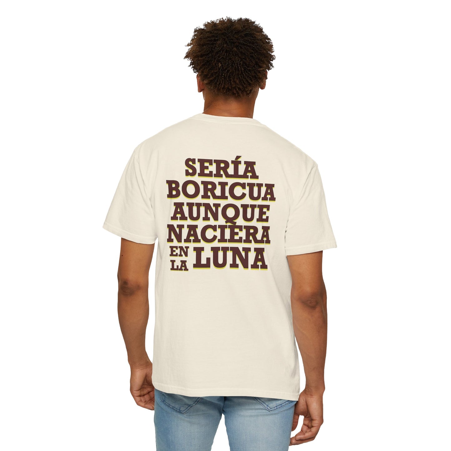 Boricua Pride T-Shirt | Unisex Garment-Dyed Tee, Puerto Rican Flag Shirt, Cultural Heritage Gift, Festival Wear, Casual Everyday Style