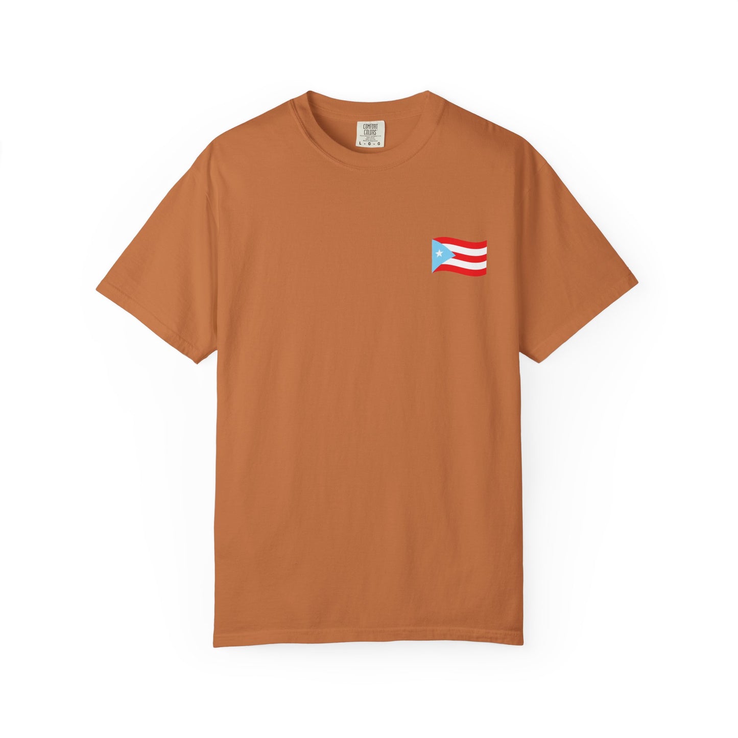 Boricua Pride T-Shirt | Unisex Garment-Dyed Tee, Puerto Rican Flag Shirt, Cultural Heritage Gift, Festival Wear, Casual Everyday Style