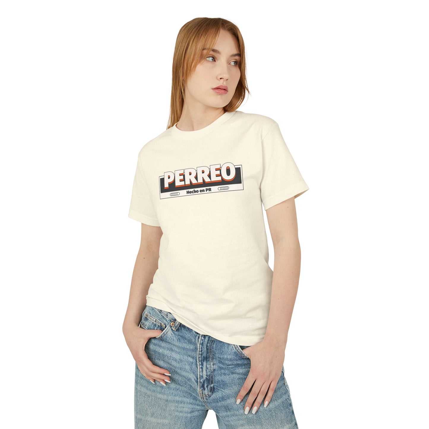 Retro Perreo T-Shirt – “Hecho en Puerto Rico” – Unisex Heavyweight Tee, Island Streetwear, Limited Drop