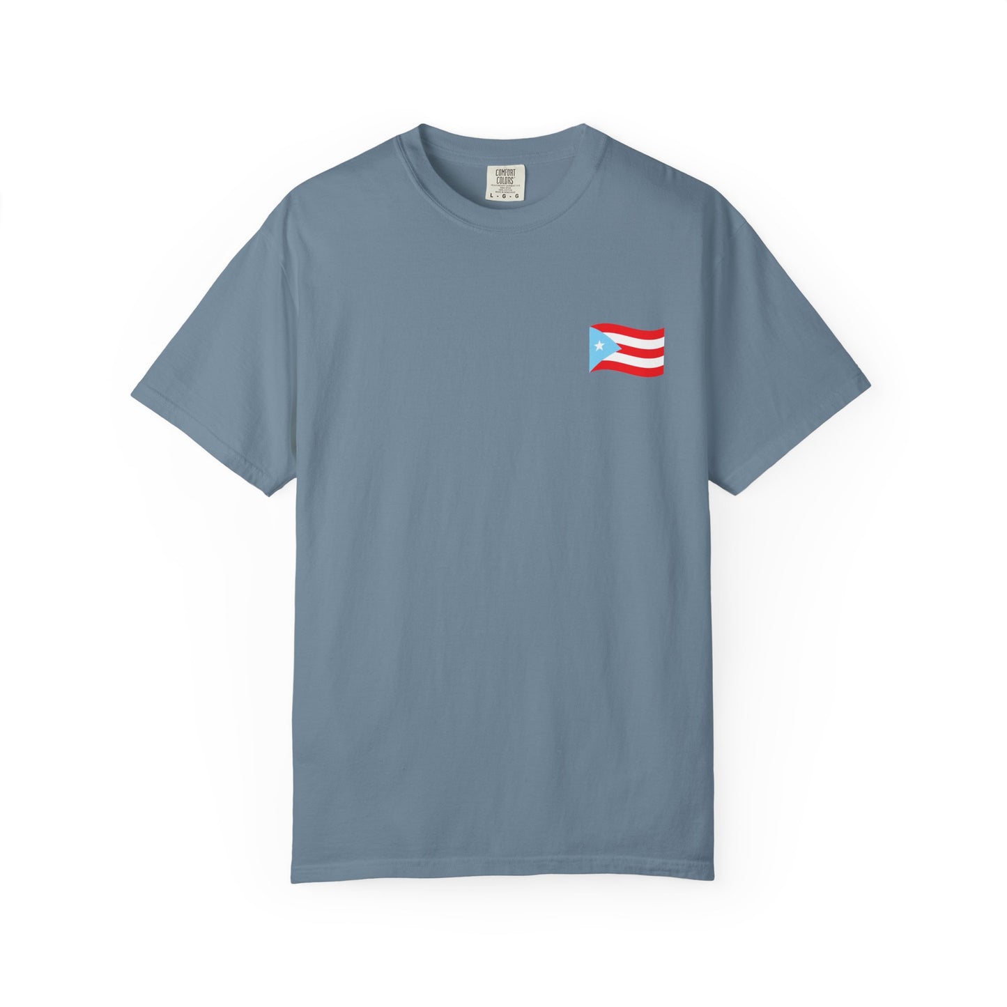 Boricua Pride T-Shirt | Unisex Garment-Dyed Tee, Puerto Rican Flag Shirt, Cultural Heritage Gift, Festival Wear, Casual Everyday Style