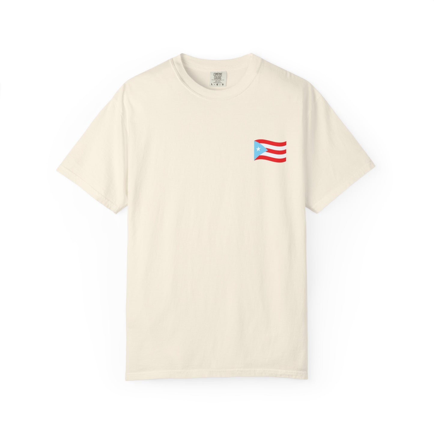 Boricua Pride T-Shirt | Unisex Garment-Dyed Tee, Puerto Rican Flag Shirt, Cultural Heritage Gift, Festival Wear, Casual Everyday Style