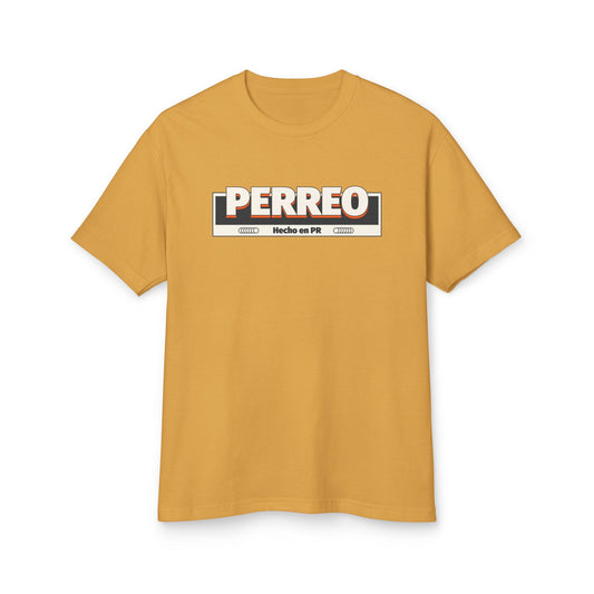 Retro Perreo T-Shirt – “Hecho en Puerto Rico” – Unisex Heavyweight Tee, Island Streetwear, Limited Drop