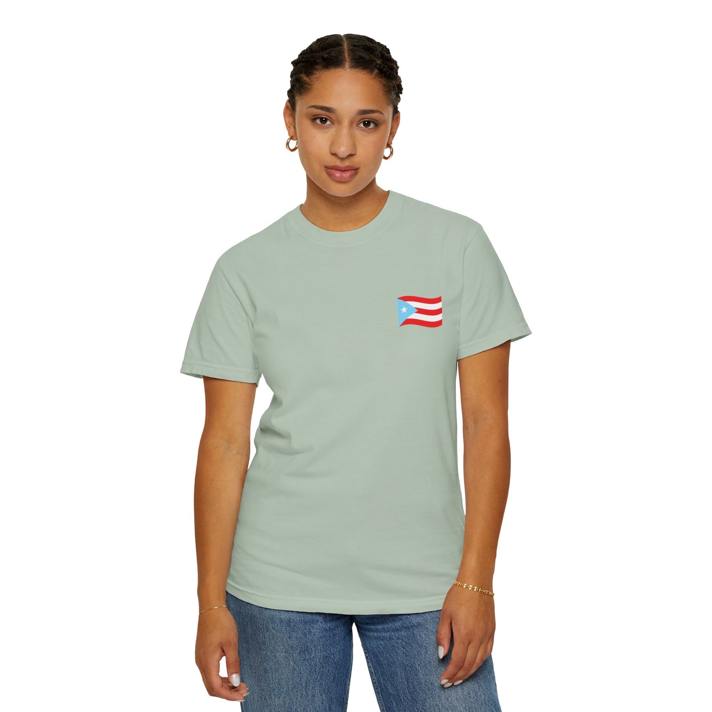 Boricua Pride T-Shirt | Unisex Garment-Dyed Tee, Puerto Rican Flag Shirt, Cultural Heritage Gift, Festival Wear, Casual Everyday Style