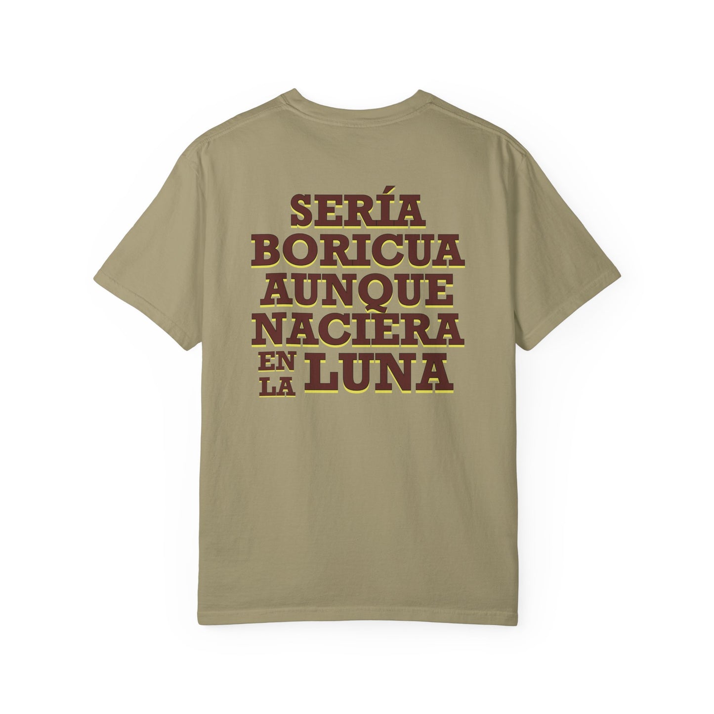 Boricua Pride T-Shirt | Unisex Garment-Dyed Tee, Puerto Rican Flag Shirt, Cultural Heritage Gift, Festival Wear, Casual Everyday Style