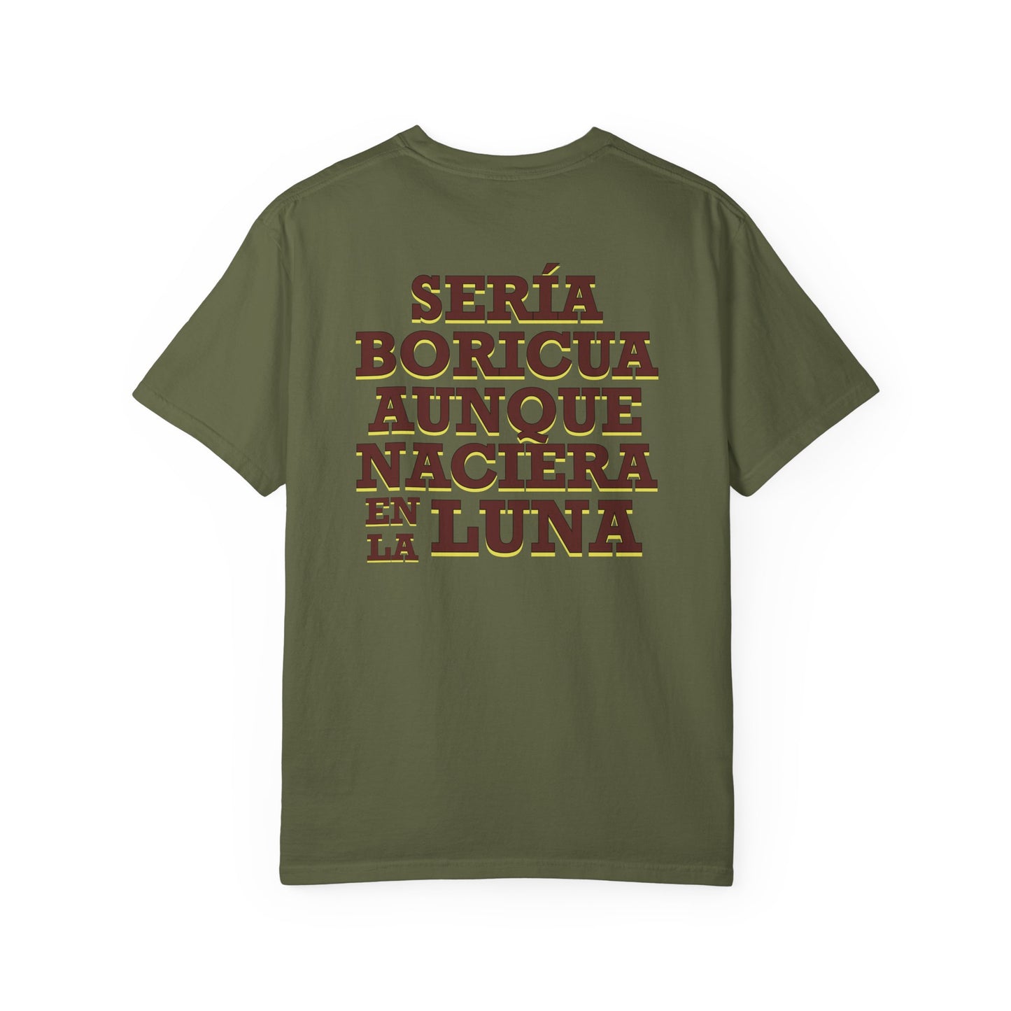 Boricua Pride T-Shirt | Unisex Garment-Dyed Tee, Puerto Rican Flag Shirt, Cultural Heritage Gift, Festival Wear, Casual Everyday Style