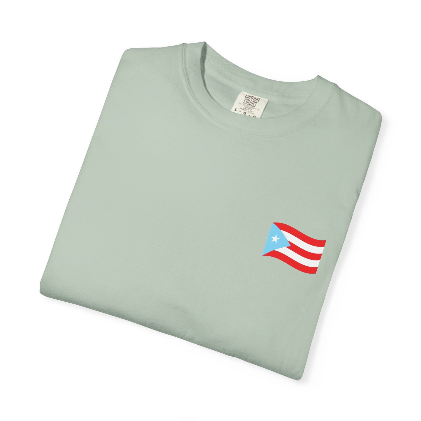 Boricua Pride T-Shirt | Unisex Garment-Dyed Tee, Puerto Rican Flag Shirt, Cultural Heritage Gift, Festival Wear, Casual Everyday Style