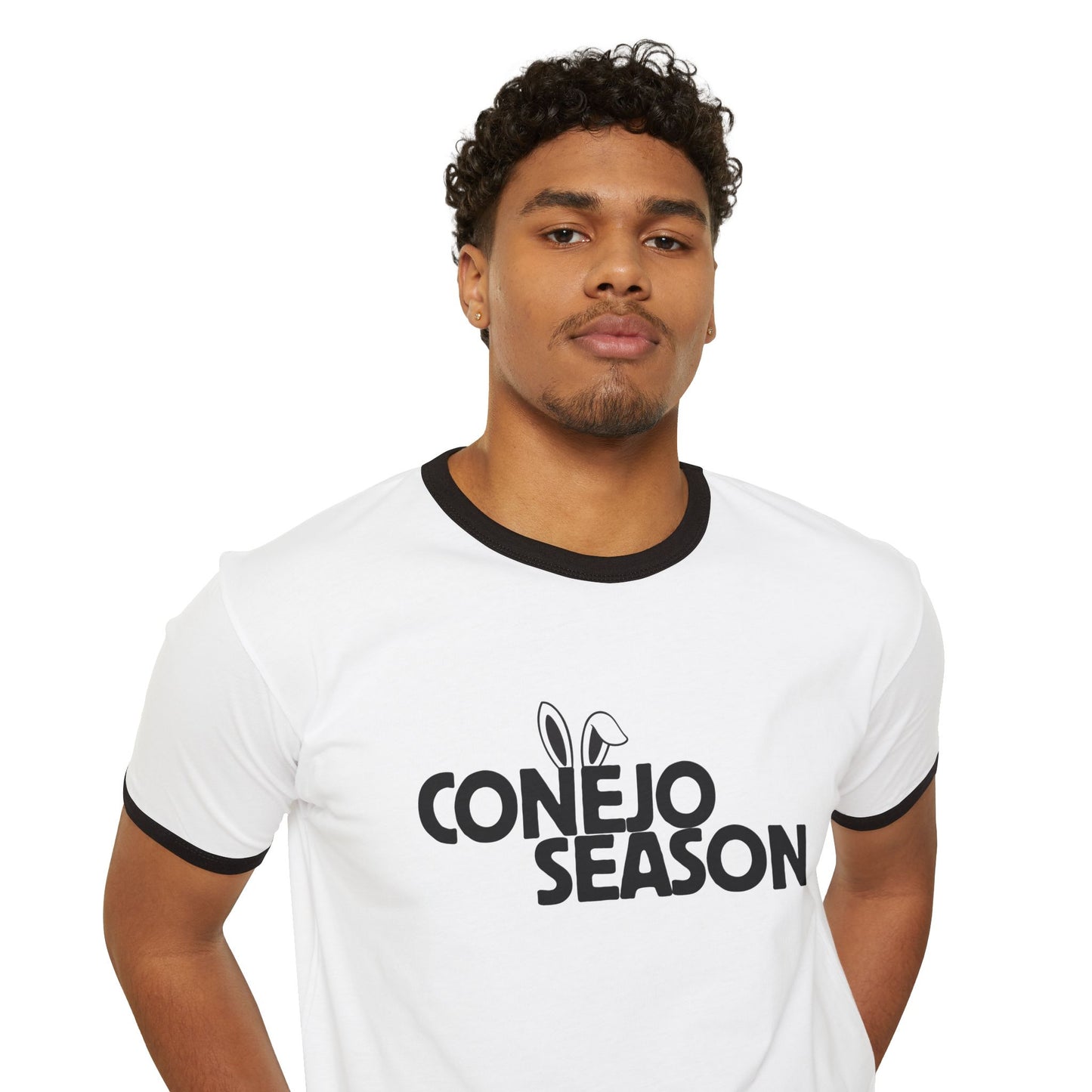 Conejo Season Ringer T‑Shirt — Retro Bunny Graphic Tee