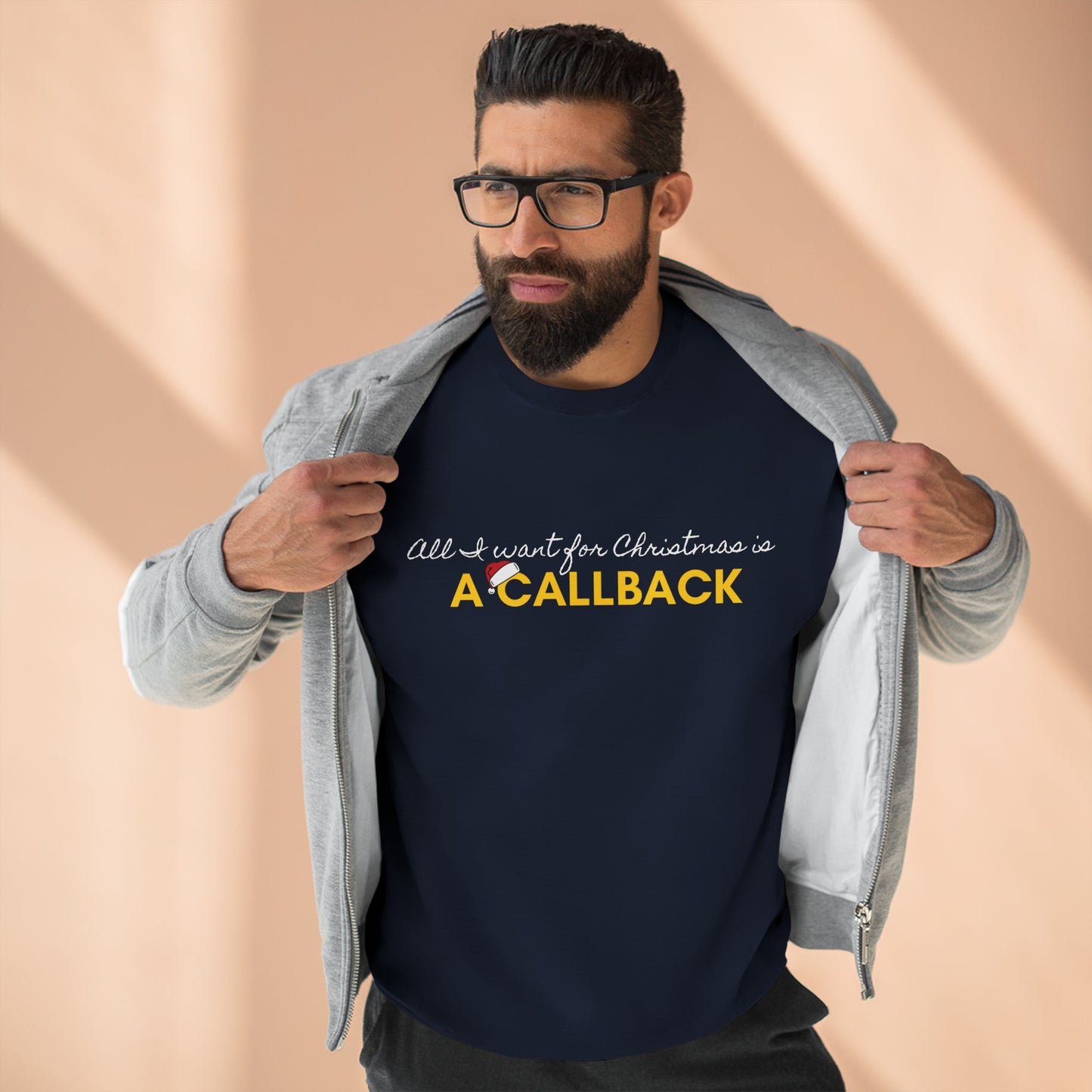 An Actors Sweatshirt – "All I Want For Christmas Is A Callback" Crewneck