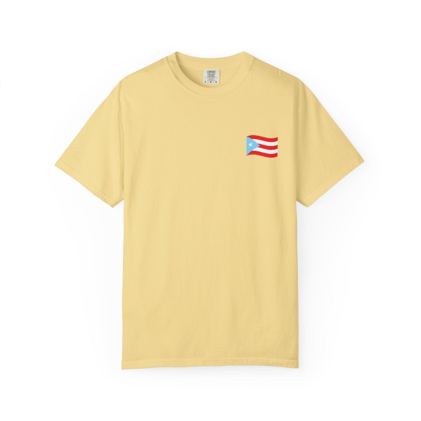 Boricua Pride T-Shirt | Unisex Garment-Dyed Tee, Puerto Rican Flag Shirt, Cultural Heritage Gift, Festival Wear, Casual Everyday Style