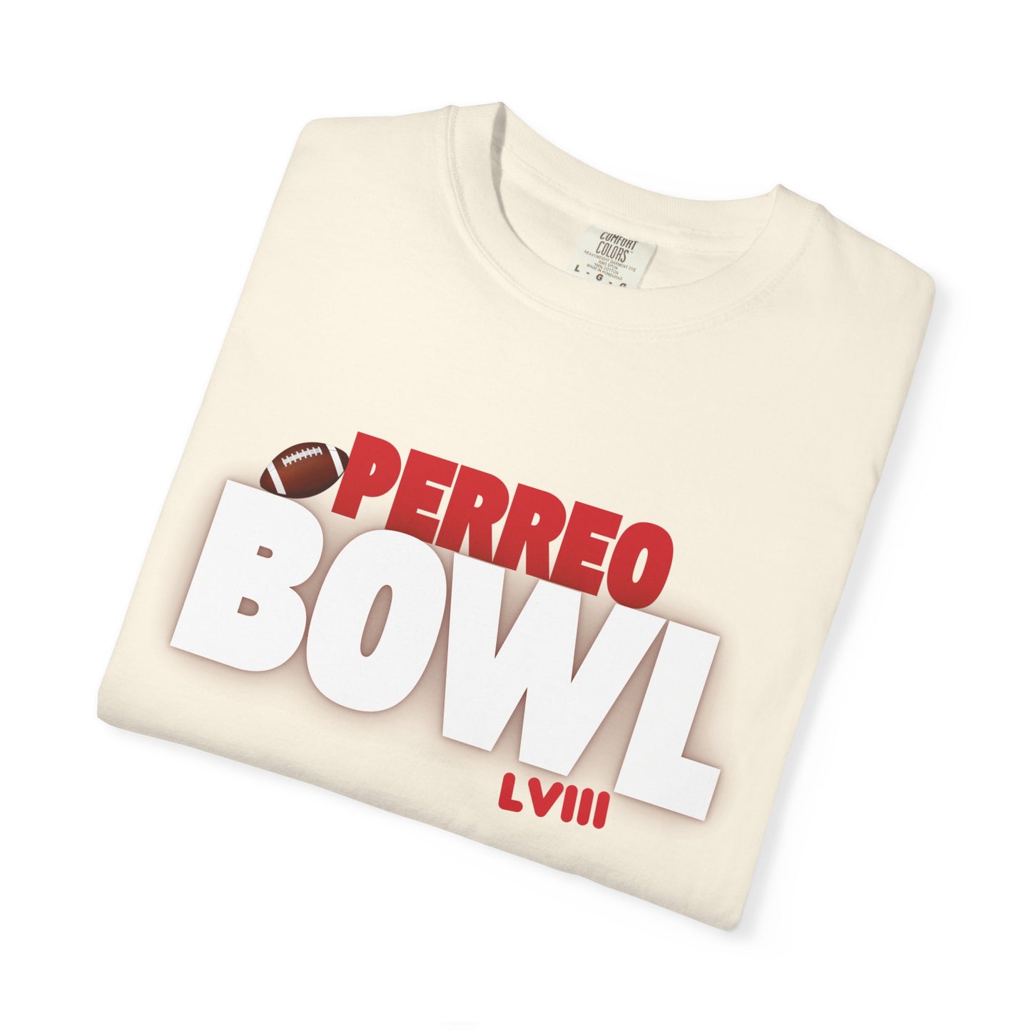 Perreo Bowl in Production T-Shirt - Minimal Black Graphic Tee