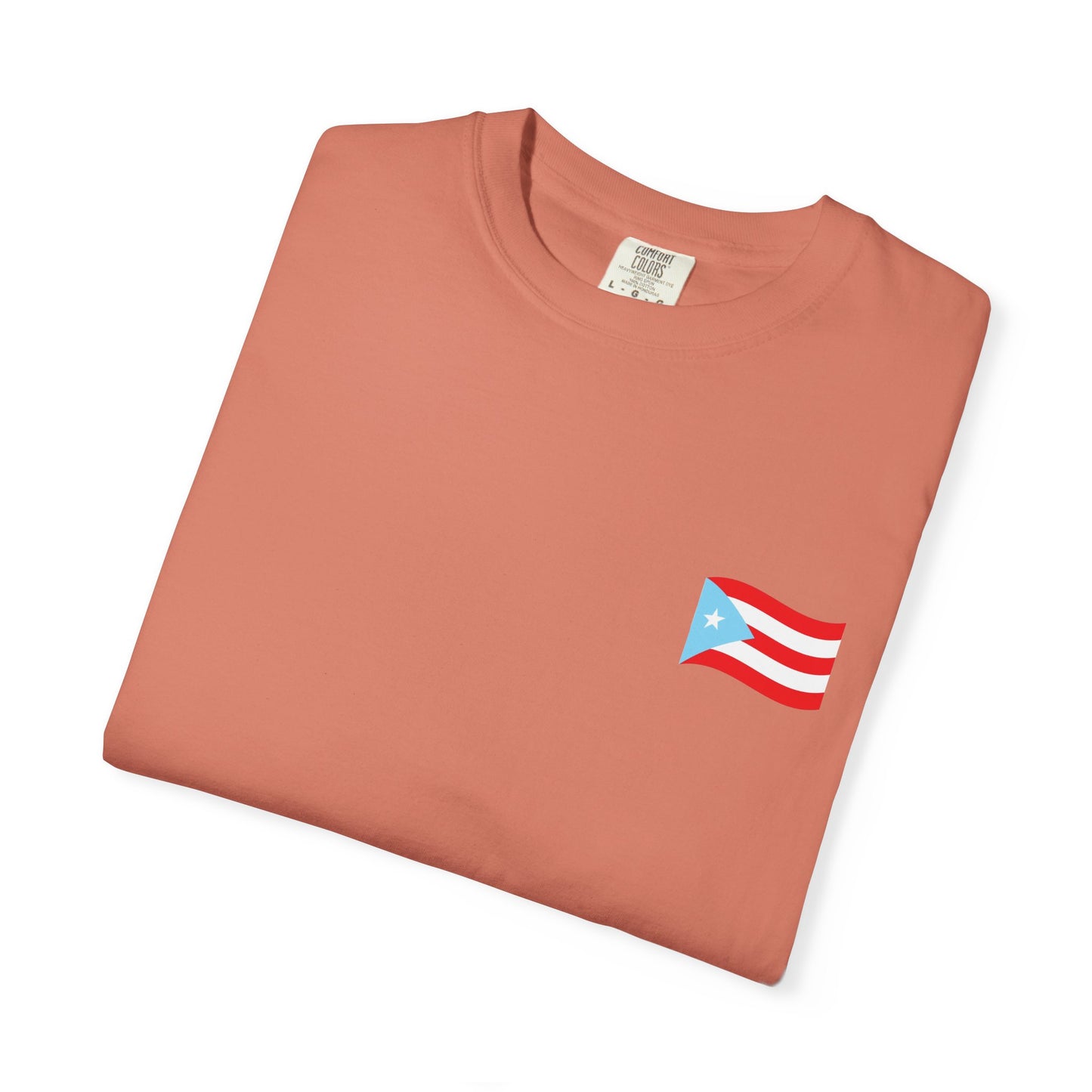 Boricua Pride T-Shirt | Unisex Garment-Dyed Tee, Puerto Rican Flag Shirt, Cultural Heritage Gift, Festival Wear, Casual Everyday Style