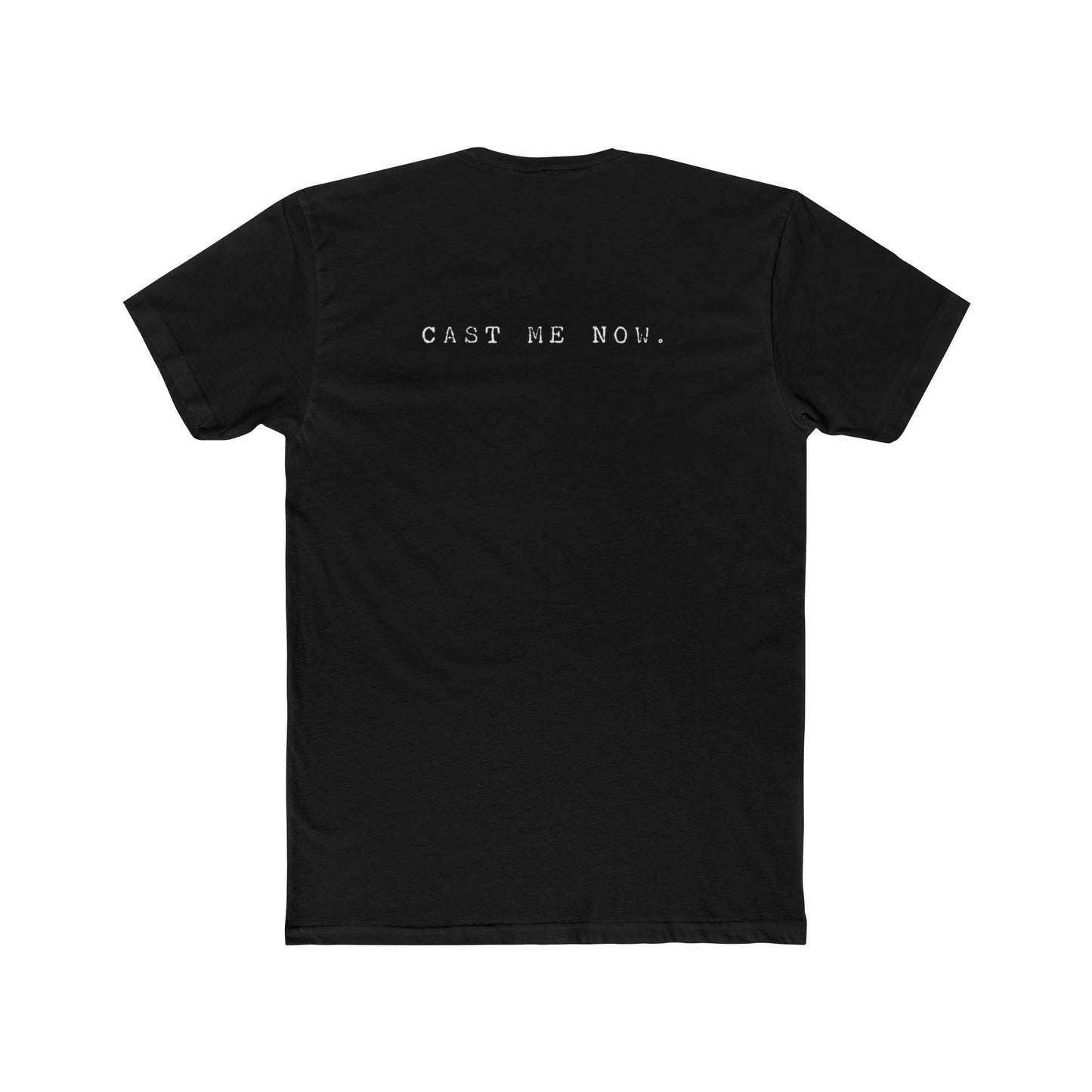 Audition Statement Tee – “This is My Audition Shirt / CAST ME NOW” – Unisex Cotton Crew Shirt for Actors & Drama Lovers