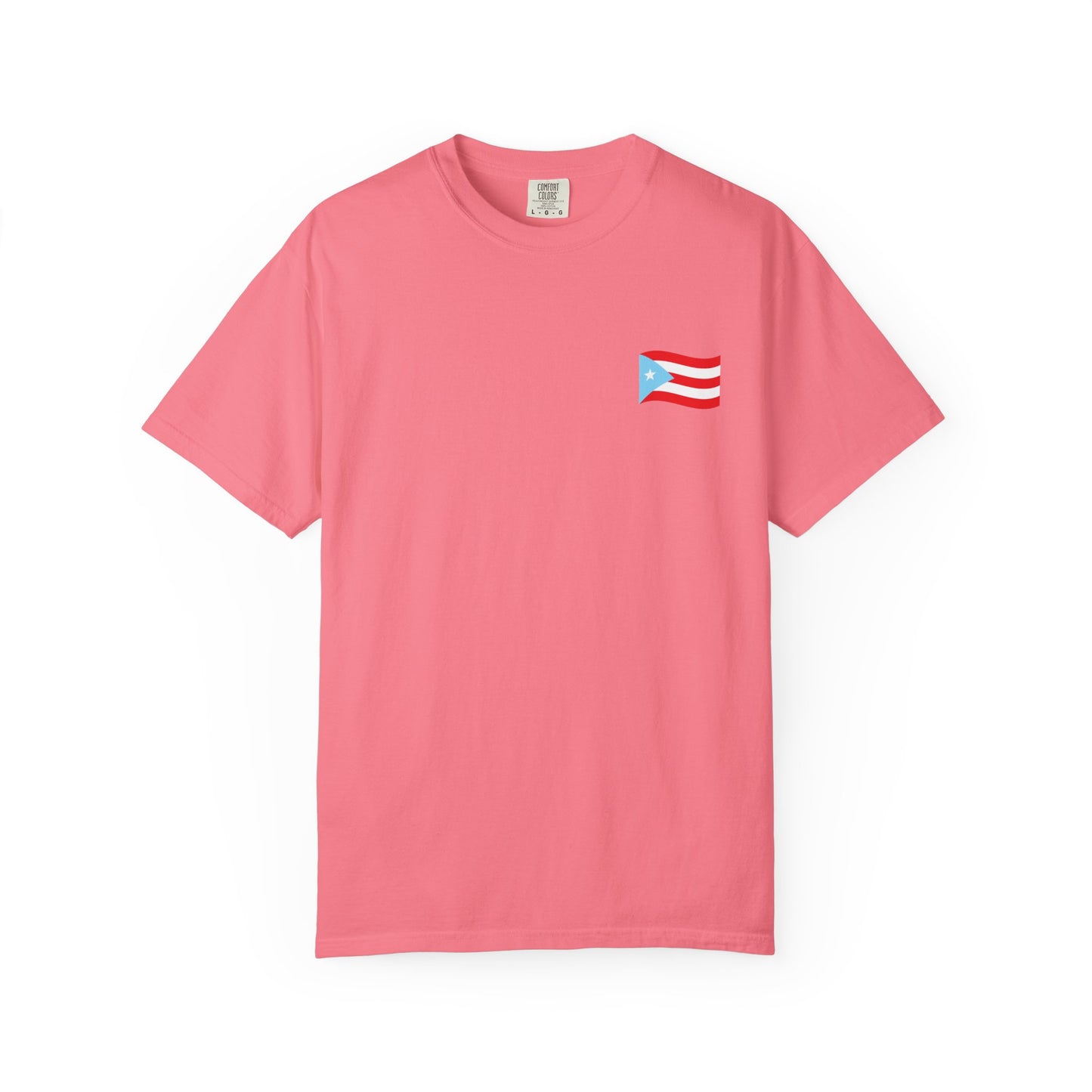 Boricua Pride T-Shirt | Unisex Garment-Dyed Tee, Puerto Rican Flag Shirt, Cultural Heritage Gift, Festival Wear, Casual Everyday Style