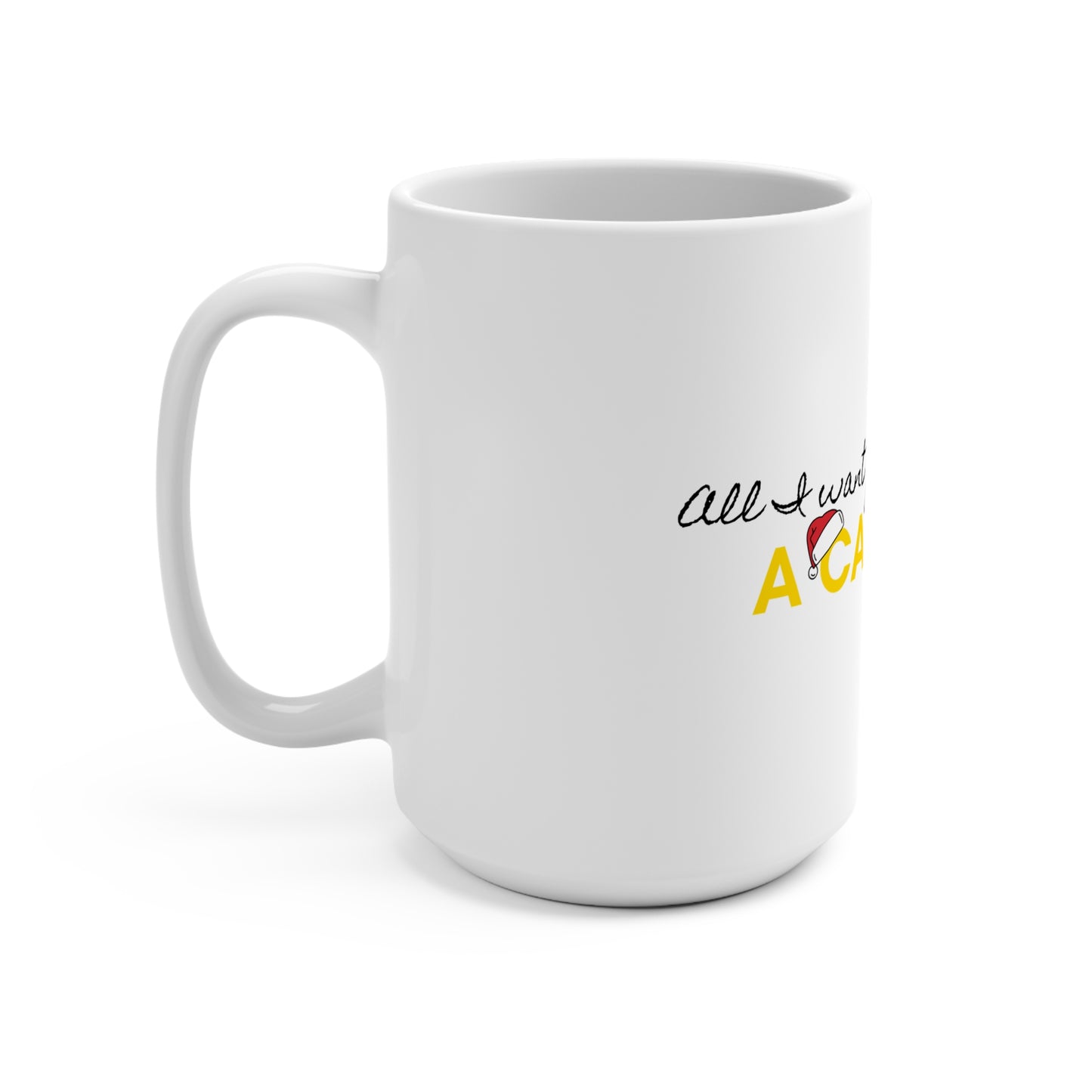 15oz Coffee Mug — “All I Want for Christmas Is A Callback” Funny Programmer / Developer Gift