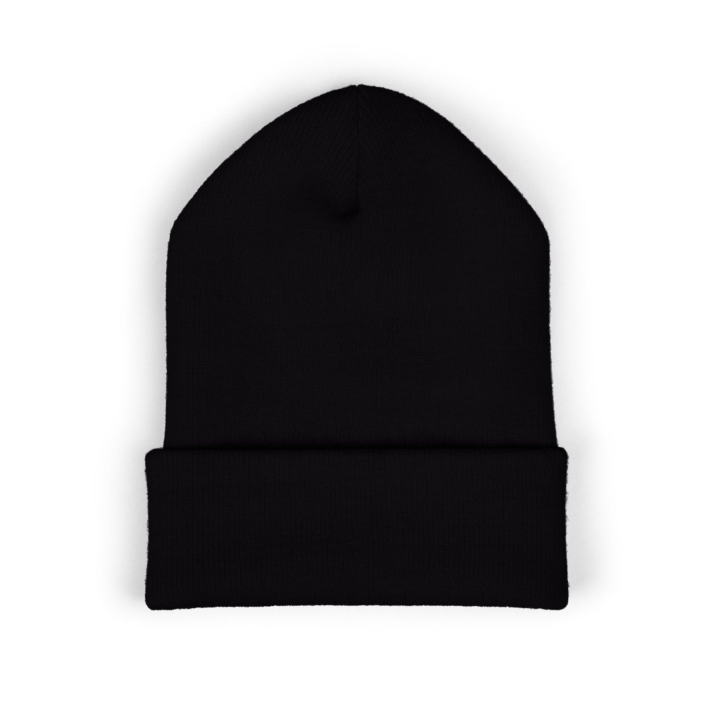 Embroidered 'Currently In Production' Cuffed Beanie