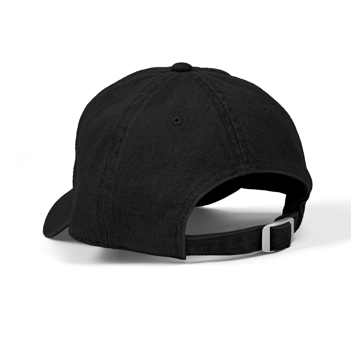 Booked. Busy. Bilingual. Embroidered Denim Hat – Minimalist Style, Adjustable Baseball Cap, Gift for Creatives & Language Lovers